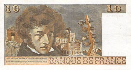 France 10 Francs Berlioz - 07-08-1975 Série J.207 - TTB