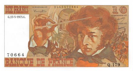 France 10 Francs Berlioz - 15-05-1975 Série Q.179 - NEUF