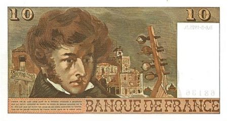 France 10 Francs Berlioz - 1975