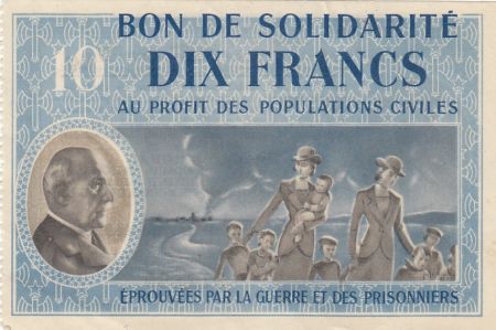 France 10 Francs Bon de Solidarité - 1941-1942 Série A