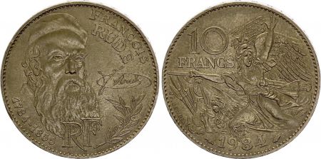 France 10 Francs Commémo. François Rude FRANCE 1984 (EC)