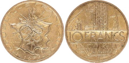 France 10 Francs Mathieu FRANCE 1977 (SUP)