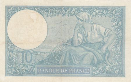 France 10 Francs Minerve - 02-01-1941 - Série X.82831