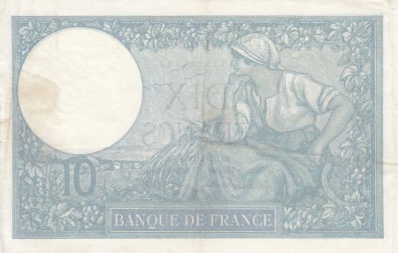 France 10 Francs Minerve - 02-02-1939 - Série G.68606