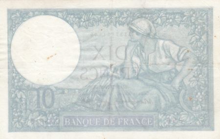 France 10 Francs Minerve - 05-03-1942 Série G.85516