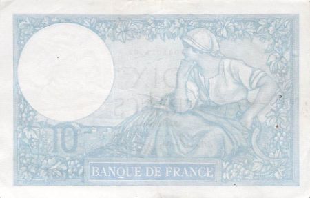 France 10 Francs Minerve - 05-12-1940 Série A.81402 - TTB