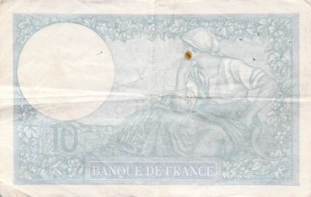 France 10 Francs Minerve - 05-12-1940 Série U.81136 - PTTB