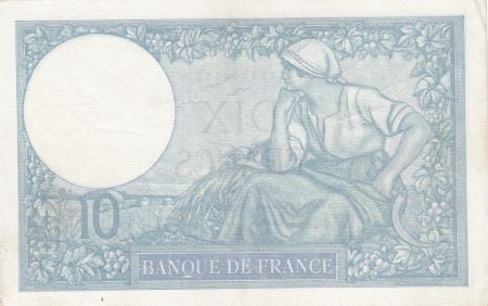 France 10 Francs Minerve - 06-07-1939 - Série J.70129