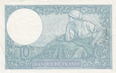 France 10 Francs Minerve - 07-11-1940 - Série F.78786