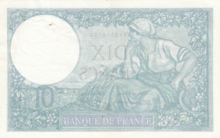 France 10 Francs Minerve - 09-01-1941 - Série K.83541