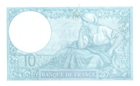 France 10 Francs Minerve - 10-10-1940 - Série D.77317
