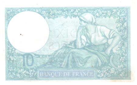 France 10 Francs Minerve - 12-10-1939 - Série G.73990