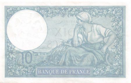 France 10 Francs Minerve - 12-10-1939 Série F.74335 - SUP