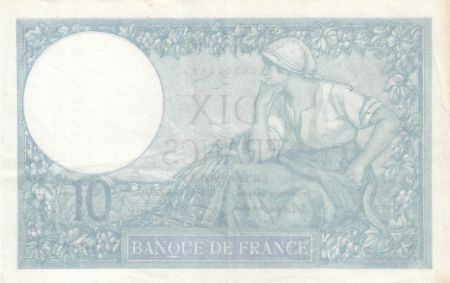 France 10 Francs Minerve - 12-12-1940 - Série X.81682