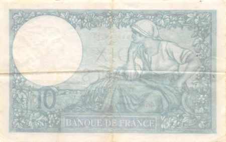 France 10 Francs Minerve - 12-12-1940 Série G.82003 - TTB