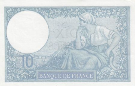 France 10 Francs Minerve - 16-01-1941 - Série V.83782