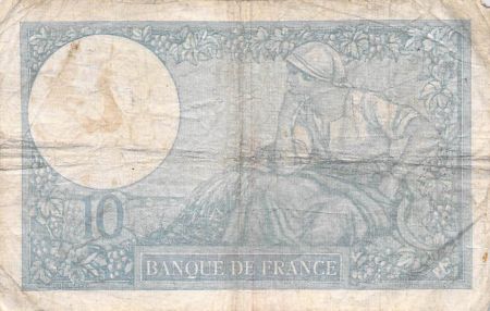 France 10 Francs Minerve - 16-01-1941 Série F.83884 - PTB