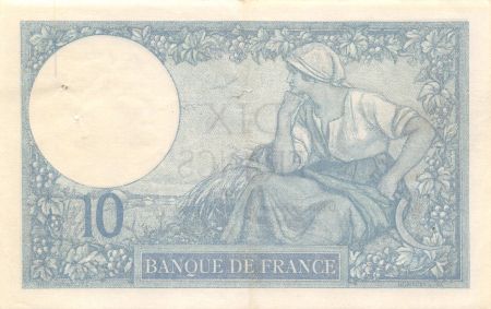 France 10 Francs Minerve - 16-06-1926 Série O.24941 - SUP