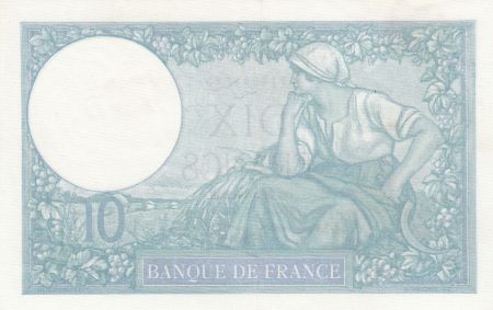 France 10 Francs Minerve - 26-09-1940 - Série S.76602