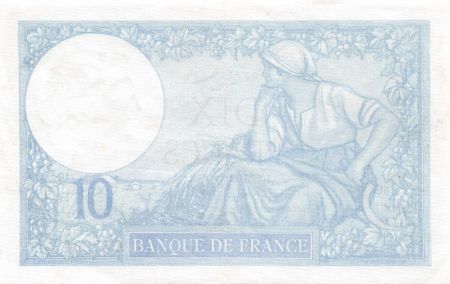 France 10 Francs Minerve - 26-12-1940 Série A.82294 - SUP