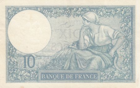 France 10 Francs Minerve - 27-03-1928 Série K.50463 - TTB