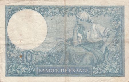 France 10 Francs Minerve 10-05-1916 - Série J.875 - TB+
