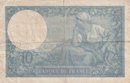 France 10 Francs Minerve 18-03-1916 - Série E.527 - TB