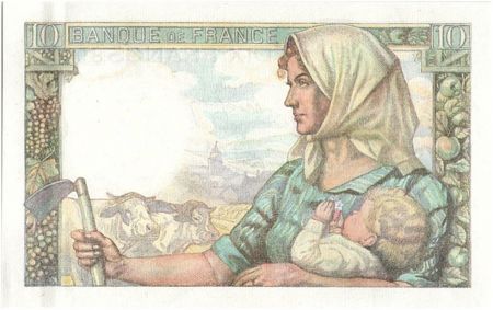 France 10 Francs Mineur - 13-01-1944 Série O.70