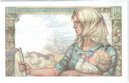 France 10 Francs Mineur - 1942