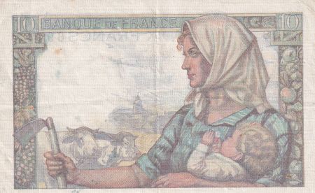 France 10 Francs Mineur - 20-01-1944 Série R.78 - TTB