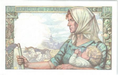 France 10 Francs Mineur - 26-11-1942 Série D.21