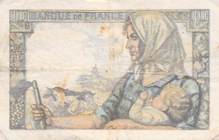 France 10 Francs Mineur - 30-06-1949 Série J.205 - TB+