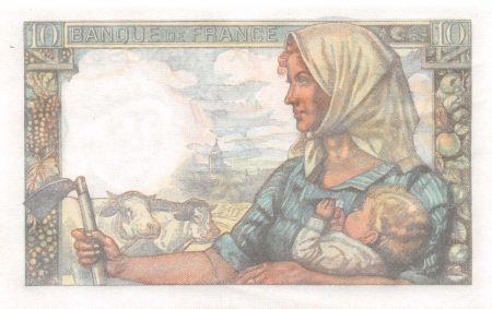 France 10 Francs Mineur - 30-10-1947 Série D.144 - SUP+