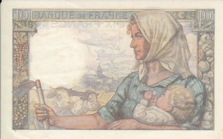 France 10 Francs Mineur - 30-10-1947 Série M.142