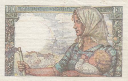 France 10 Francs Mineur 26-09-1946 - Série O.109