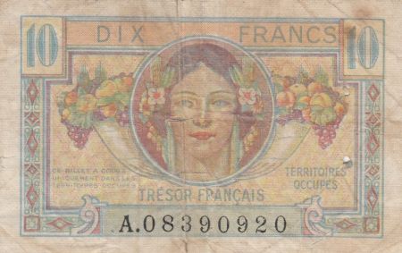 France 10 Francs Portrait de femme - 1947