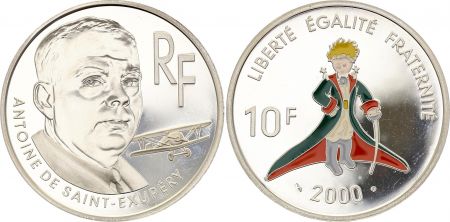 France 10 Francs Saint-Exupéry - Petit Prince - 2000 - Frappe BE