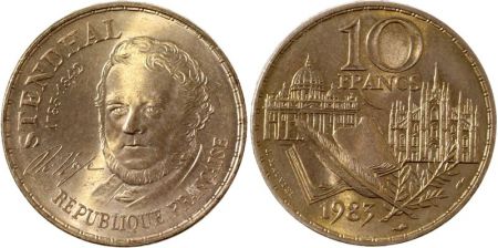 France 10 Francs Stendhal - 1983