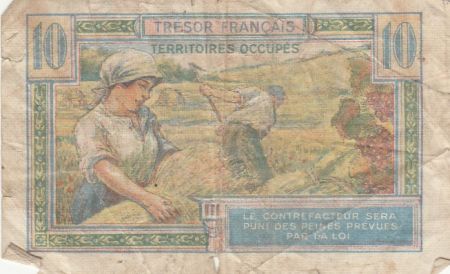 France 10 Francs Trésor Français - 1947 - Série A - B