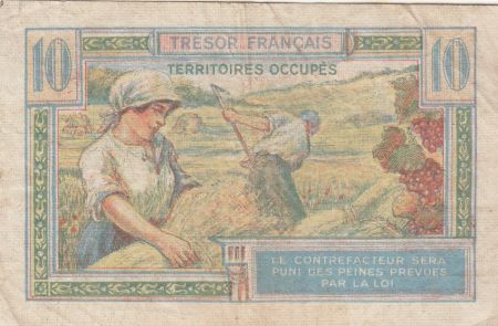 France 10 Francs Trésor Français - 1947 - Série A.08142036