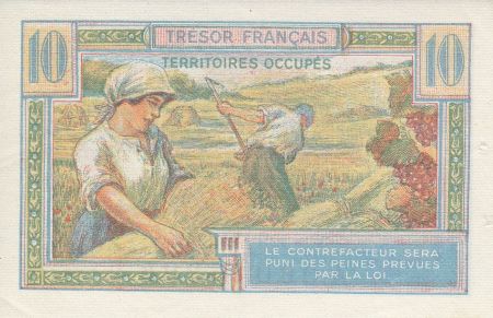 France 10 Francs Trésor Francais - Portrait de femme - 1947 A 06015386