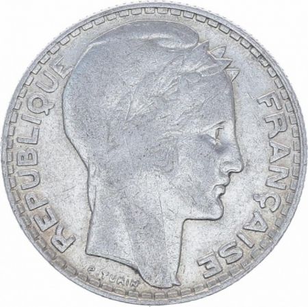 France 10 Francs Turin - 1930 Argent