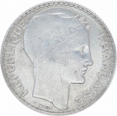 France 10 Francs Turin - 1933 Argent