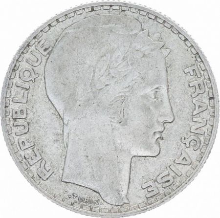 France 10 Francs Turin - 1934 Argent