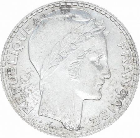 France 10 Francs Turin - 1938 Argent