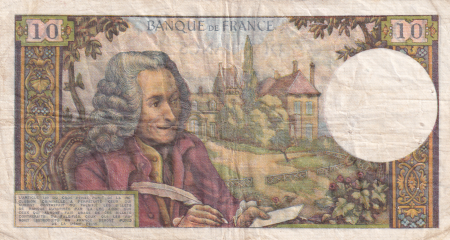 France 10 Francs Voltaire - 02-01-1964 - Série Y.63 - TTB