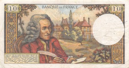 France 10 Francs Voltaire - 02-03-1972 Série E.758 - TTB