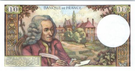 France 10 Francs Voltaire - 02-08-1973 Série D.910