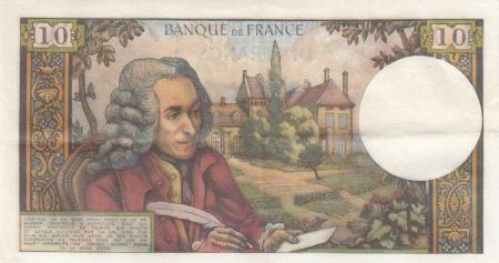 France 10 Francs Voltaire - 03-02-1966 - Série P.222