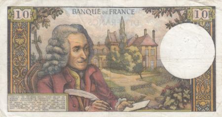 France 10 Francs Voltaire - 04-11-1966 Série J.270 - PTTB